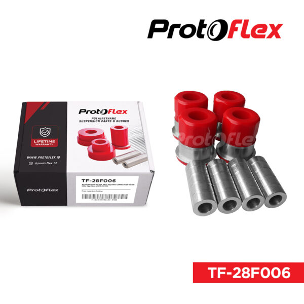 Protoflex Front Control Arm / Trailing Arm Bush for Toyota Fortuner Gen 1 Gen 2 (15-ON), Hilux Revo Vigo