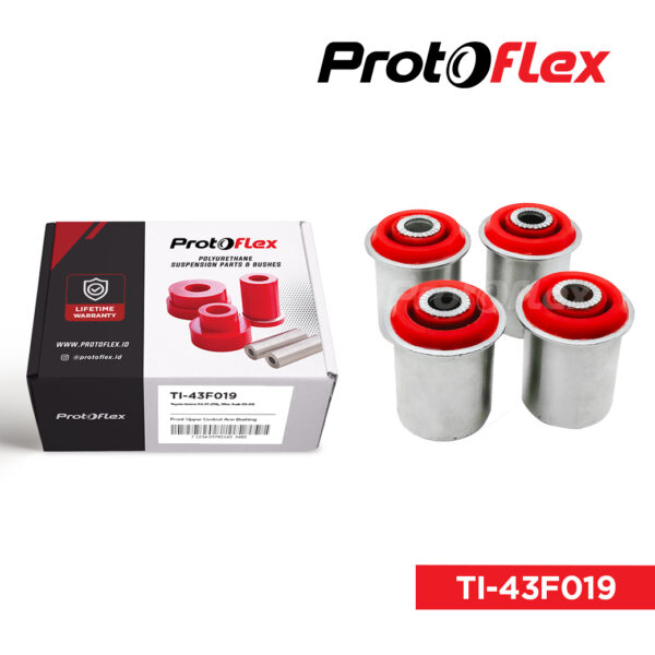 TI-43F019 cover Protoflex Bush Arm Depan (Atas) Innova 04-22 Hilux Vigo SCab
