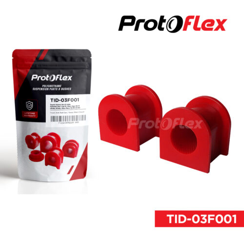 Protoflex Front Sway Bar Bush for Toyota Fortuner Gen 1, Hilux Revo Vigo, Innova Gen 2 (15-ON)