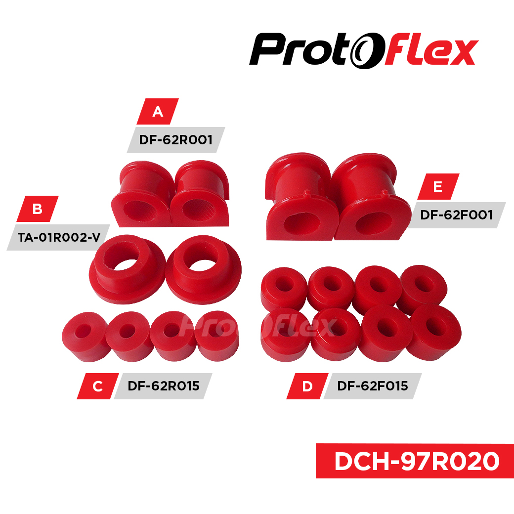 Protoflex Front & Rear Stabilizer Kit Daihatsu Taft F73, Rocky Independent F78 Feroza G2/F62