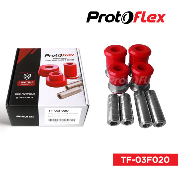 Protoflex Front Control Arm / Trailing Arm Bush for Toyota Fortuner Gen 1 (04-15), Hilux Vigo DCAB (04-15)