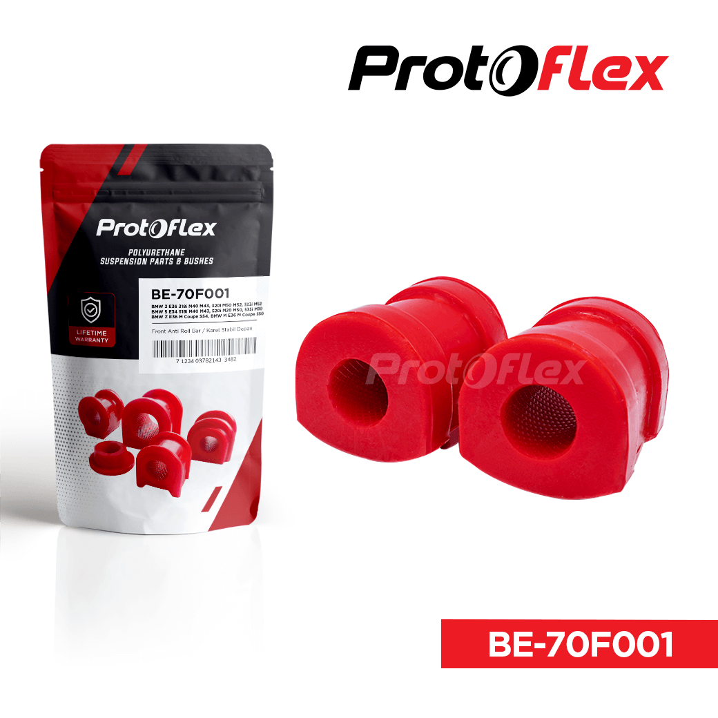 Protoflex Bushing Karet Stabil Depan BMW 3 E36 E34 BMW 5 E34 BMW Z E36