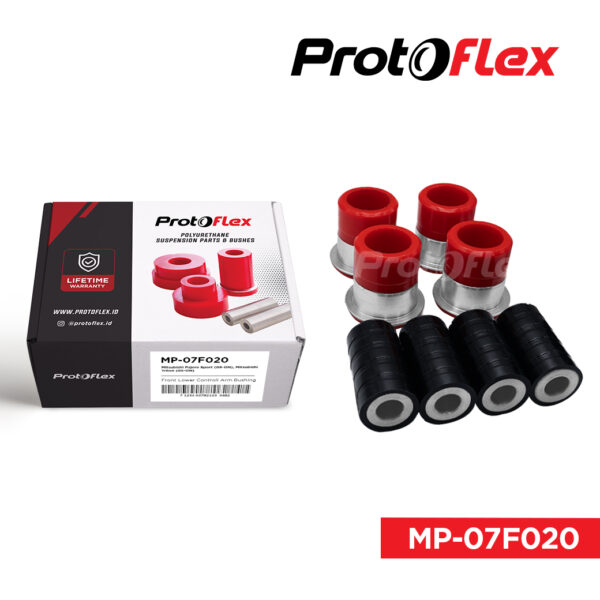 Protoflex Front Control Arm / Trailing Arm Bush for Mitsubishi L200 Triton Gen 4 Gen 5 (05-25), Montero Pajero Sport Gen 2 Gen 3