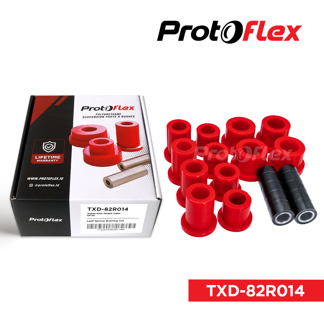 Protoflex Karet Per Daun Set Hilux Vigo Revo Double Cabin 04-ON