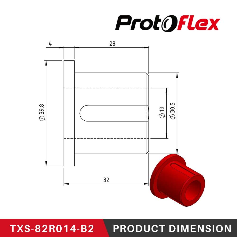Protoflex Karet Per Daun Set Hilux Vigo Revo Single Cabin 04-ON - Image 7