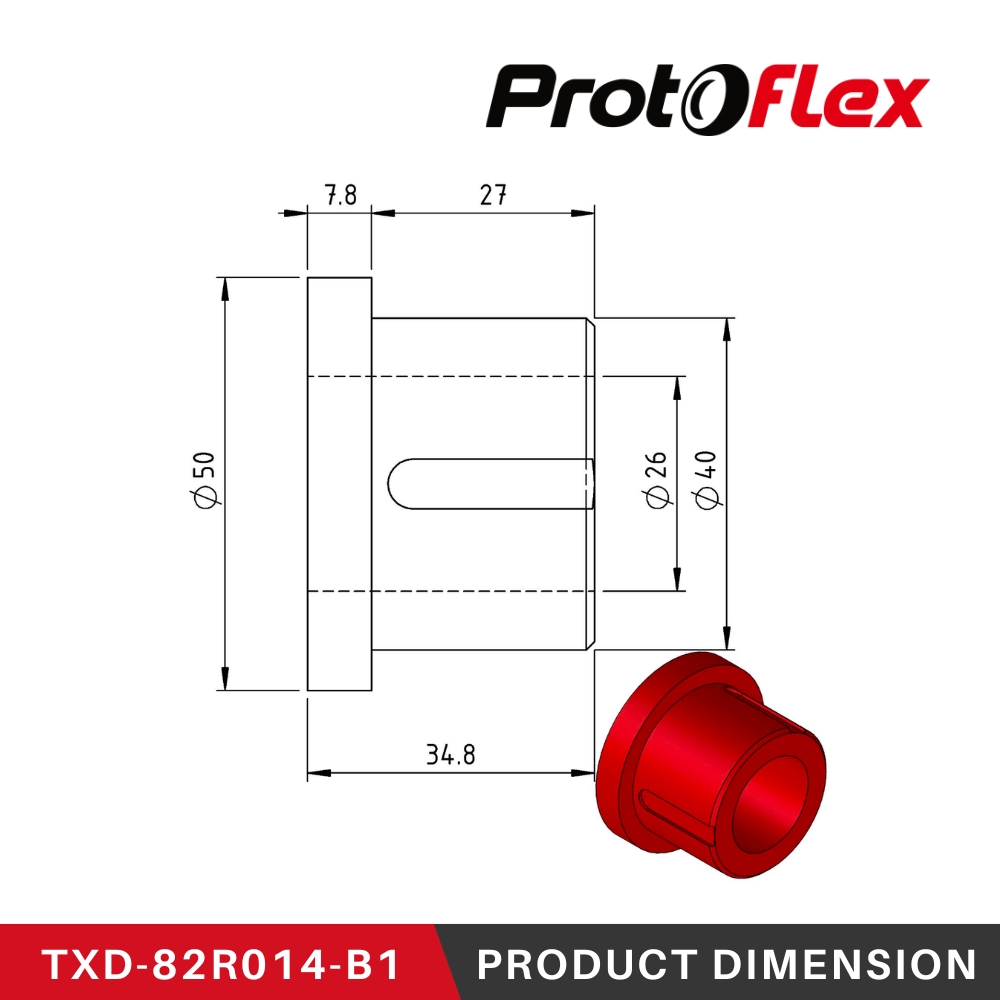 Protoflex Karet Per Daun Set Hilux Vigo Revo Double Cabin 04-ON - Image 6