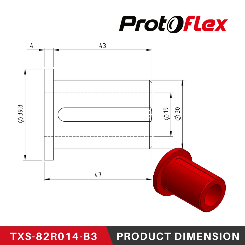 Protoflex Karet Per Daun Set Hilux Vigo Revo Single Cabin 04-ON - Image 8