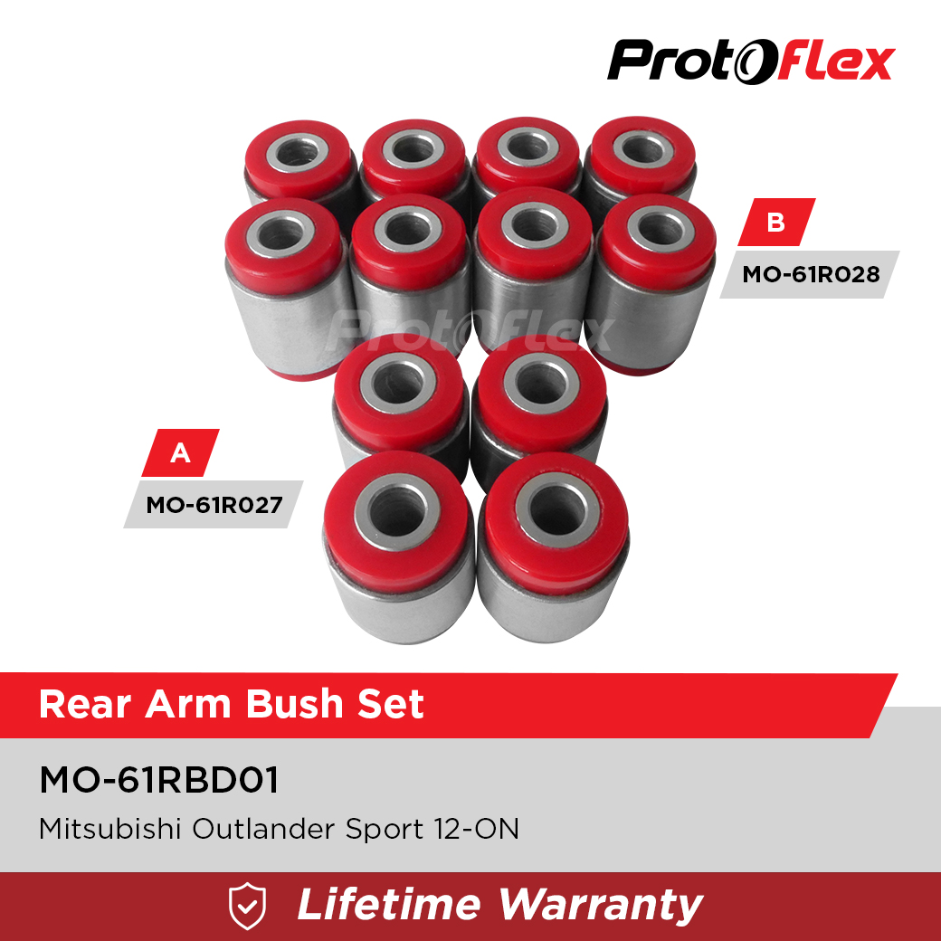 Protoflex Rear Bush Arm Set Mitsubishi Outlander Sport 12-ON