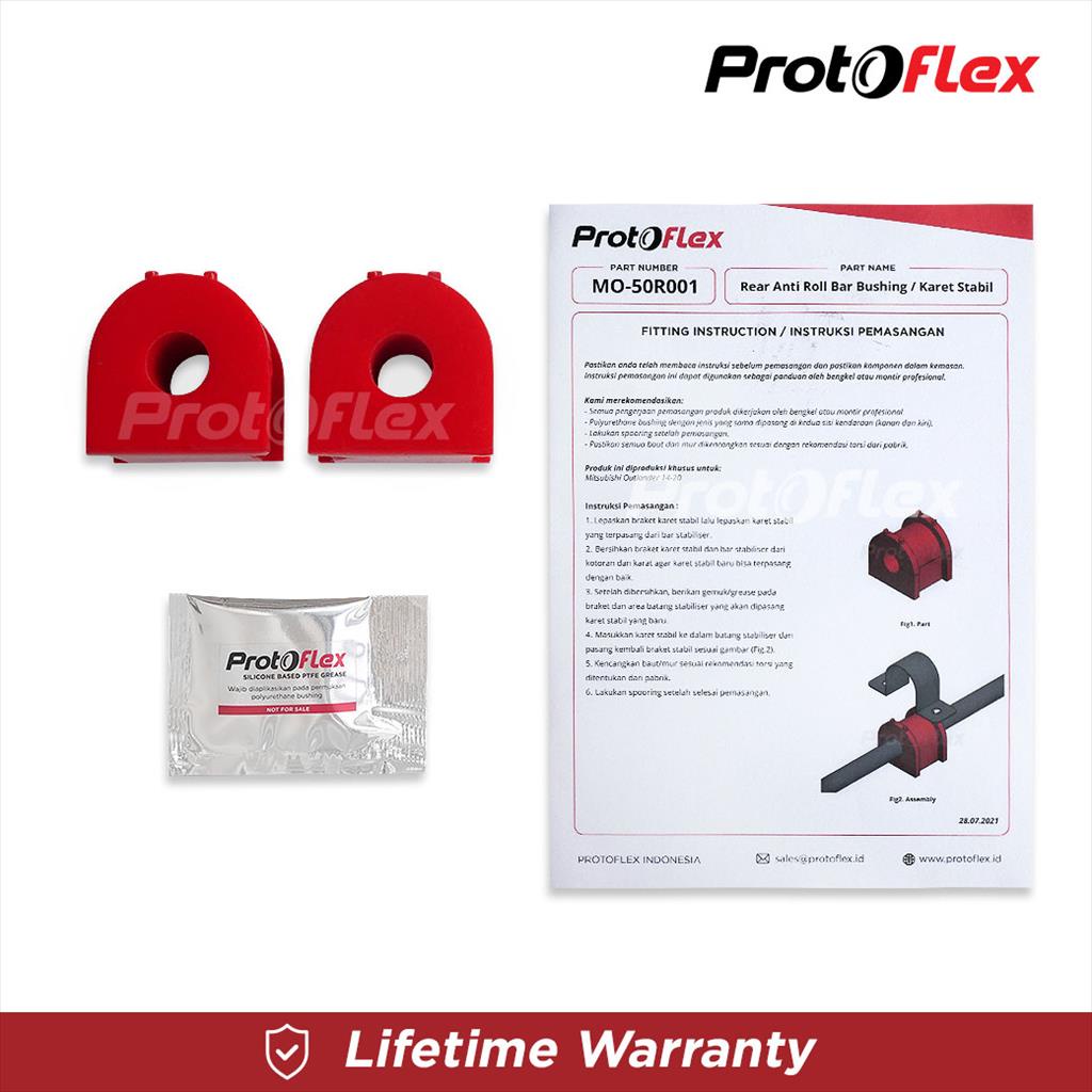 Protoflex Bushing Karet Stabil Belakang Mitsubishi Outlander 14-20 - Image 4
