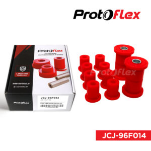 Protoflex Front Leaf Spring Bushing Set / Karet Per Daun Depan Set Jeep CJ7 (76-86)