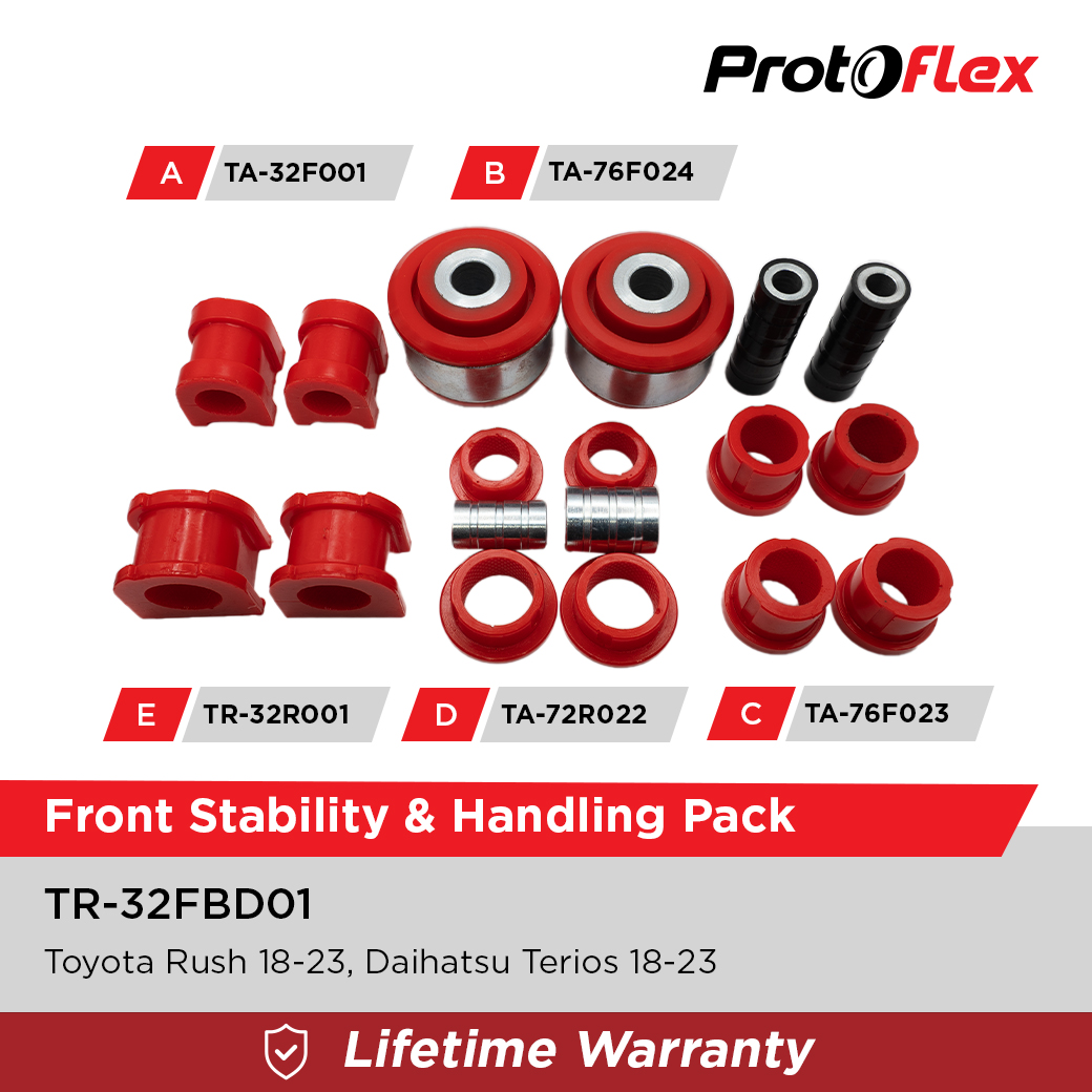 Protoflex Stability & Handling Pack for TOYOTA RUSH F800 (17-ON)