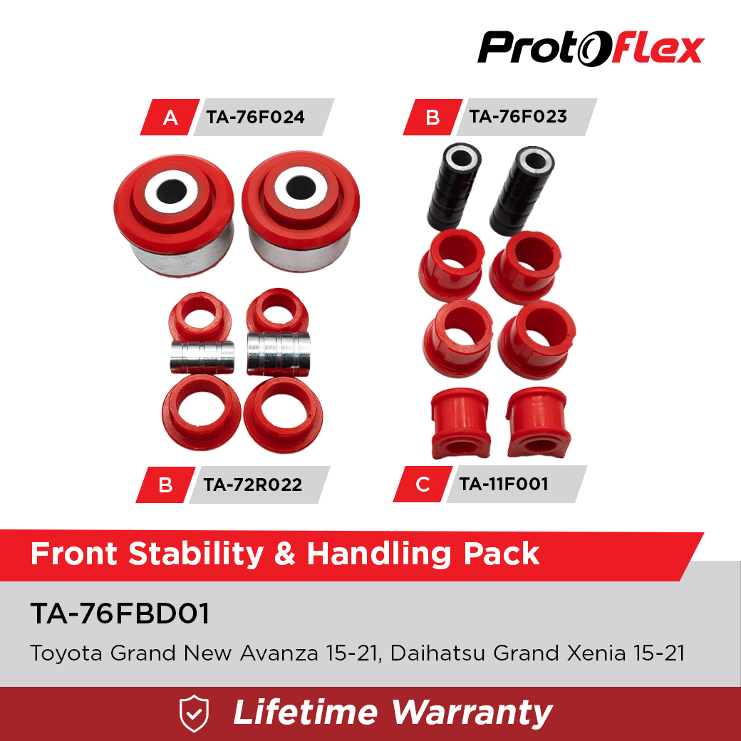 Protoflex Stability & Handling Pack for TOYOTA ALPHARD / VELLFIRE GEN 2 AH20 (08-15)