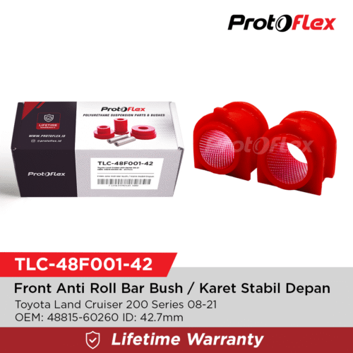 Protoflex Karet Stabil Depan D42.7 Toyota Land Cruiser 200 Series LX450D LX570