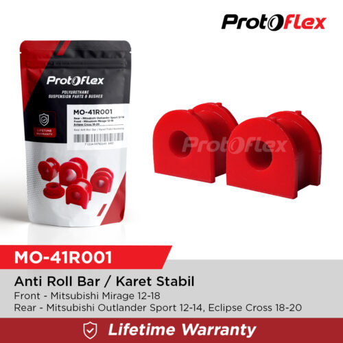 Protoflex Rear Sway Bar Bush for Mitsubishi ASX Delica Eclipse Cross Mirage Outlander Sport RVR, Peugeot 4008 – D18