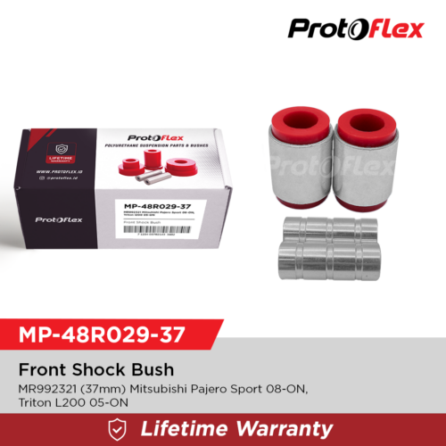 Protoflex Front Shock Absorber Bush for Mitsubishi Montero Pajero Sport Gen 2 Gen 3, Triton Gen 4 Gen 5 – OD 37mm