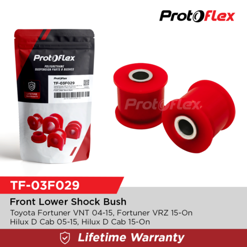 Protoflex Shock Absorber Bush for Toyota Fortuner Gen 1 (04-15), Hilux Vigo DCAB (04-15)