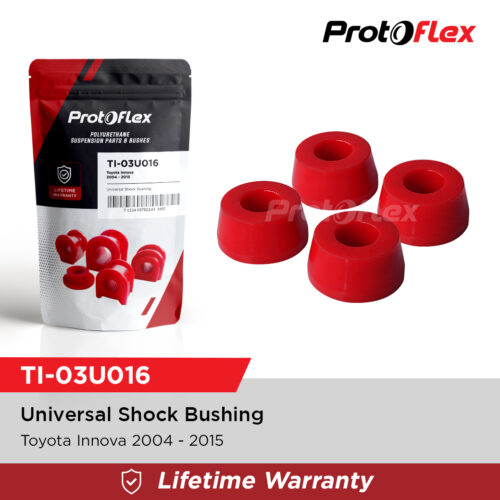 Protoflex Rear Shock Absorber Bush for TOYOTA INNOVA GEN 1 AN40 (04-15)